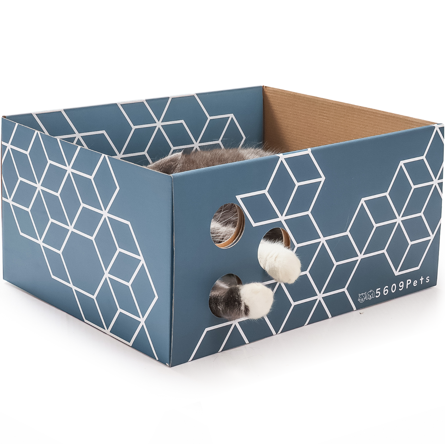 aufbewahrung weihnachtskugeln tchibo Extra Large Cat Scratcher Box with Refillable Pad